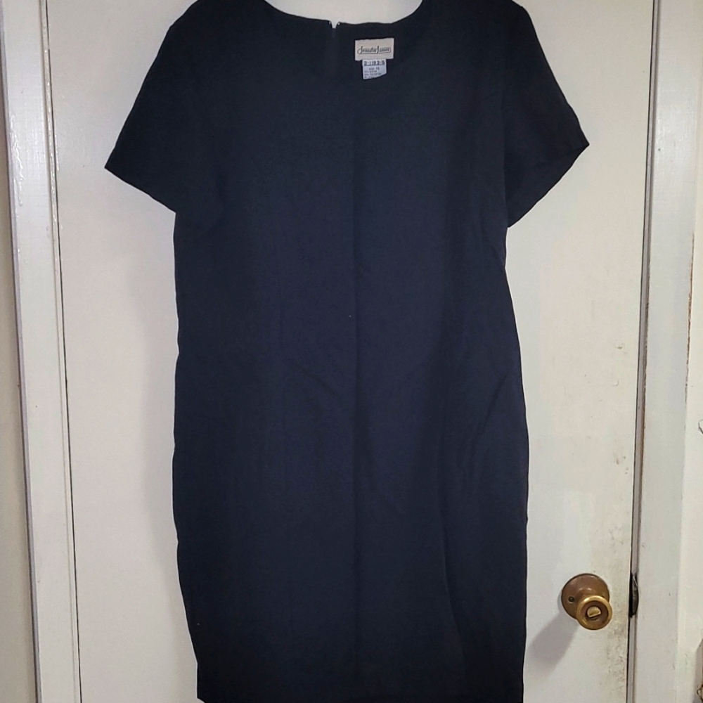 Jennifer James Vintage 80s shift dress.